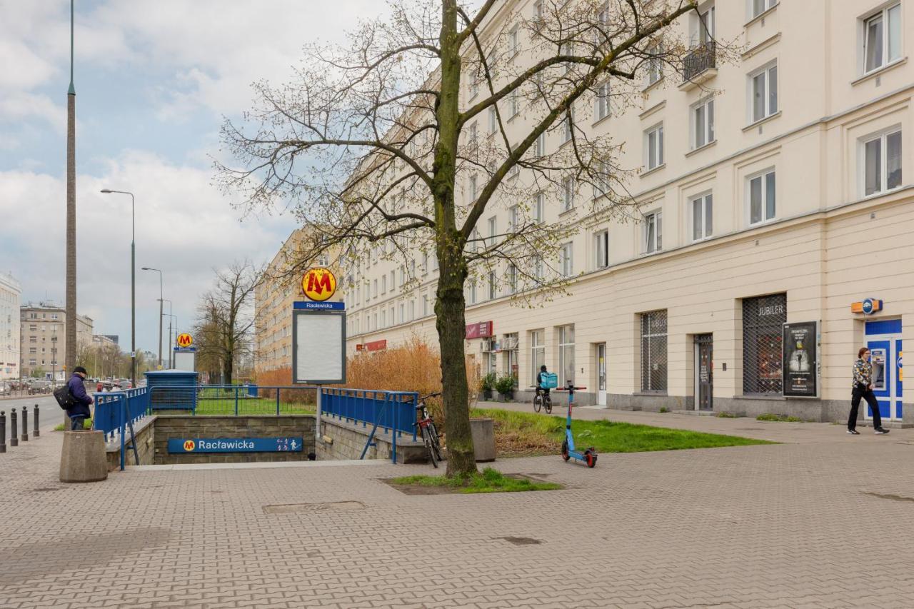 Metro Raclawicka Cozy Studio Apartment By Noclegi Renters Varsó Kültér fotó